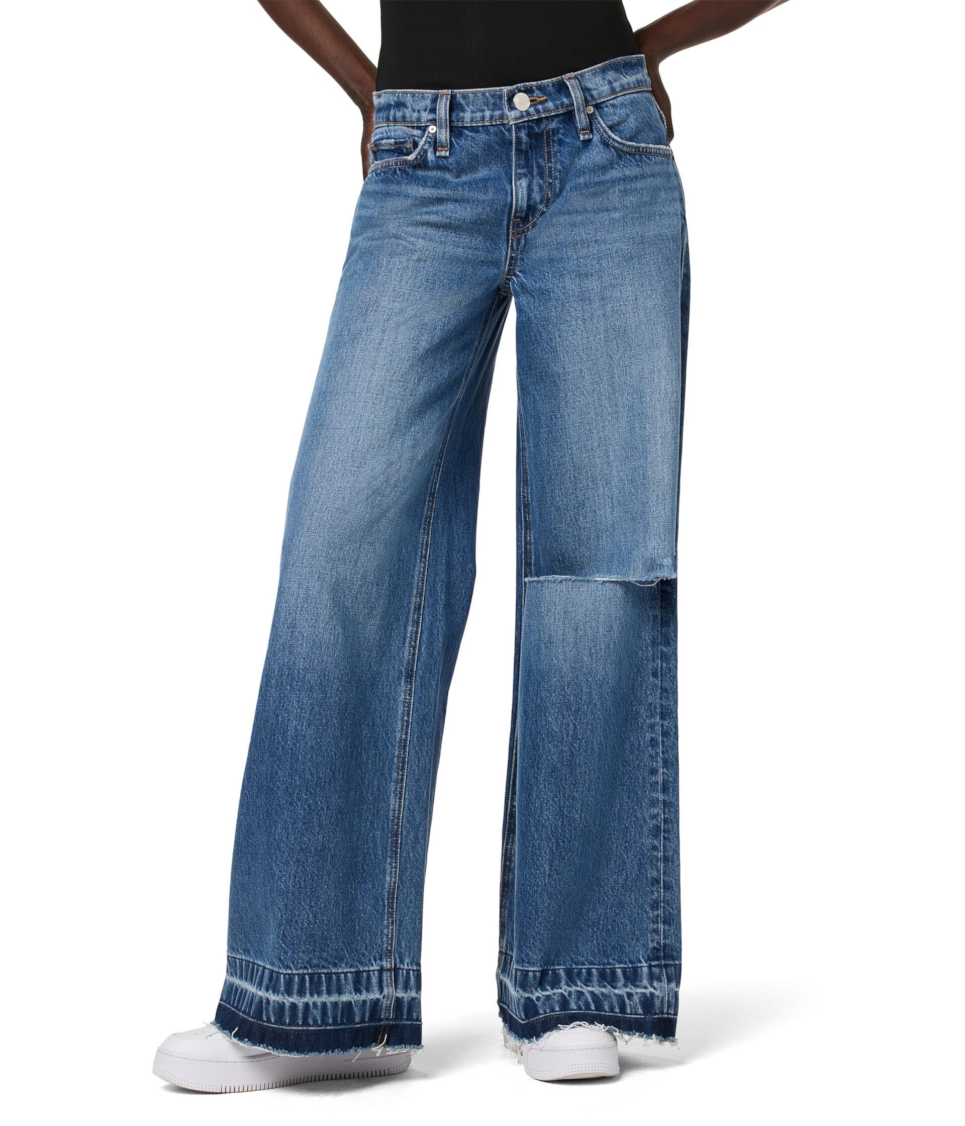 Короткие брюки со средней посадкой Freya Rip Repair Winter Hudson Jeans