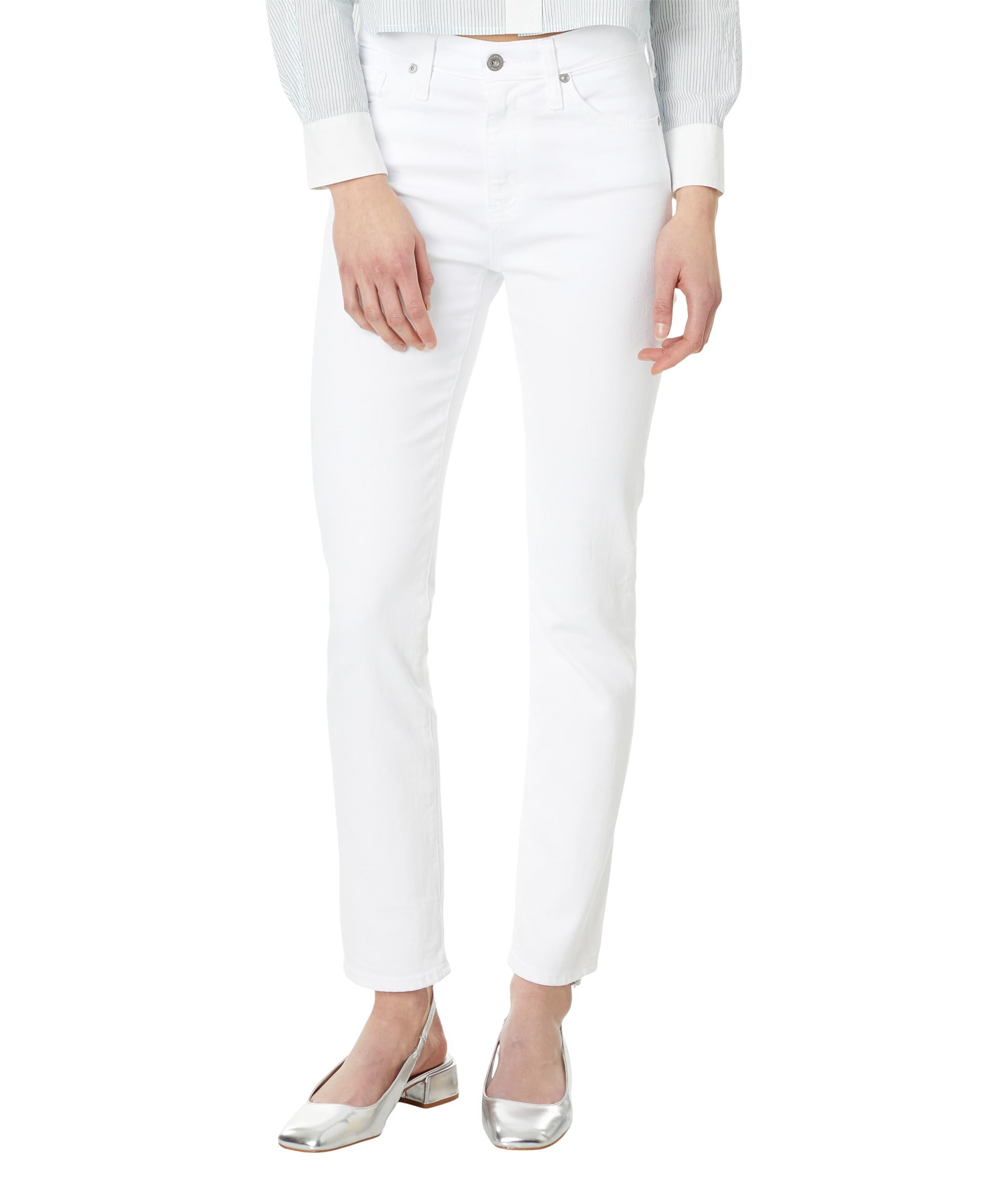Мари в белом AG Jeans