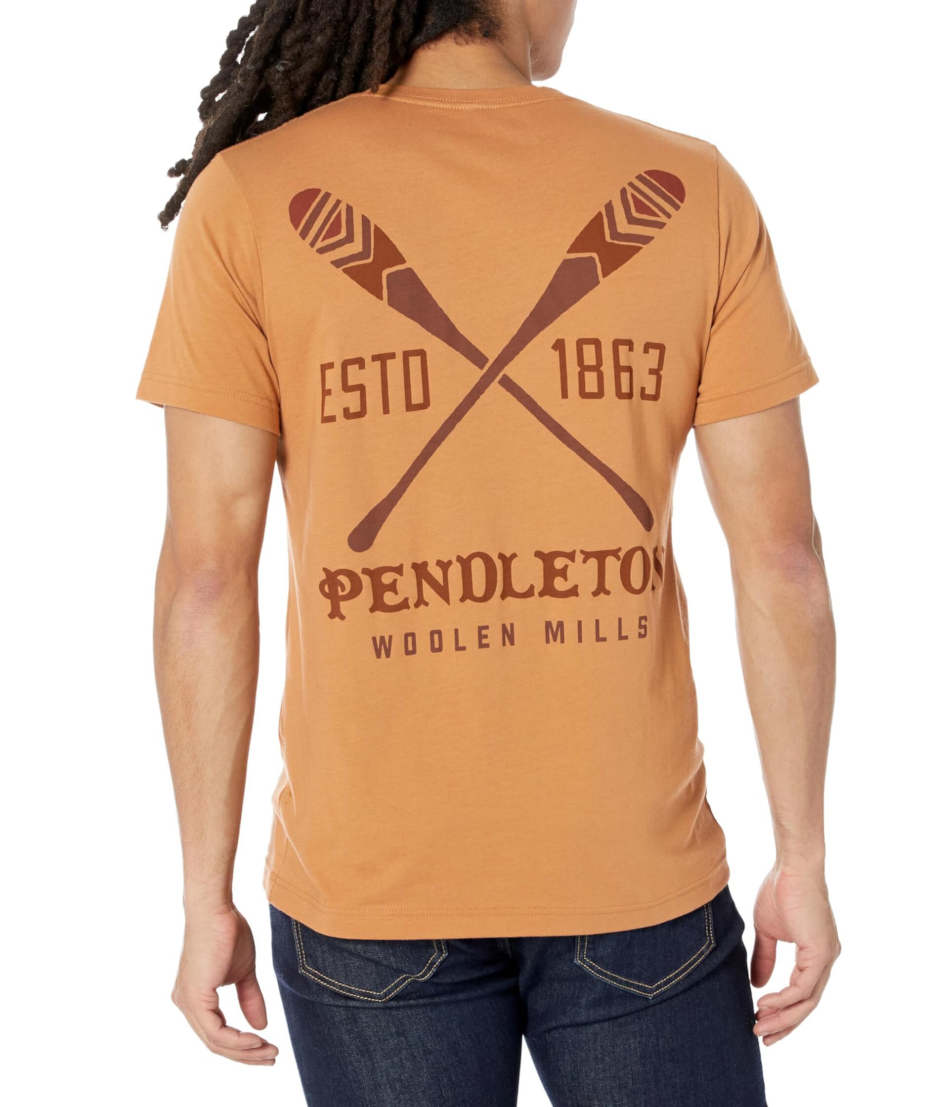 Мужская Футболка Pendleton Paddle Graphic Pendleton