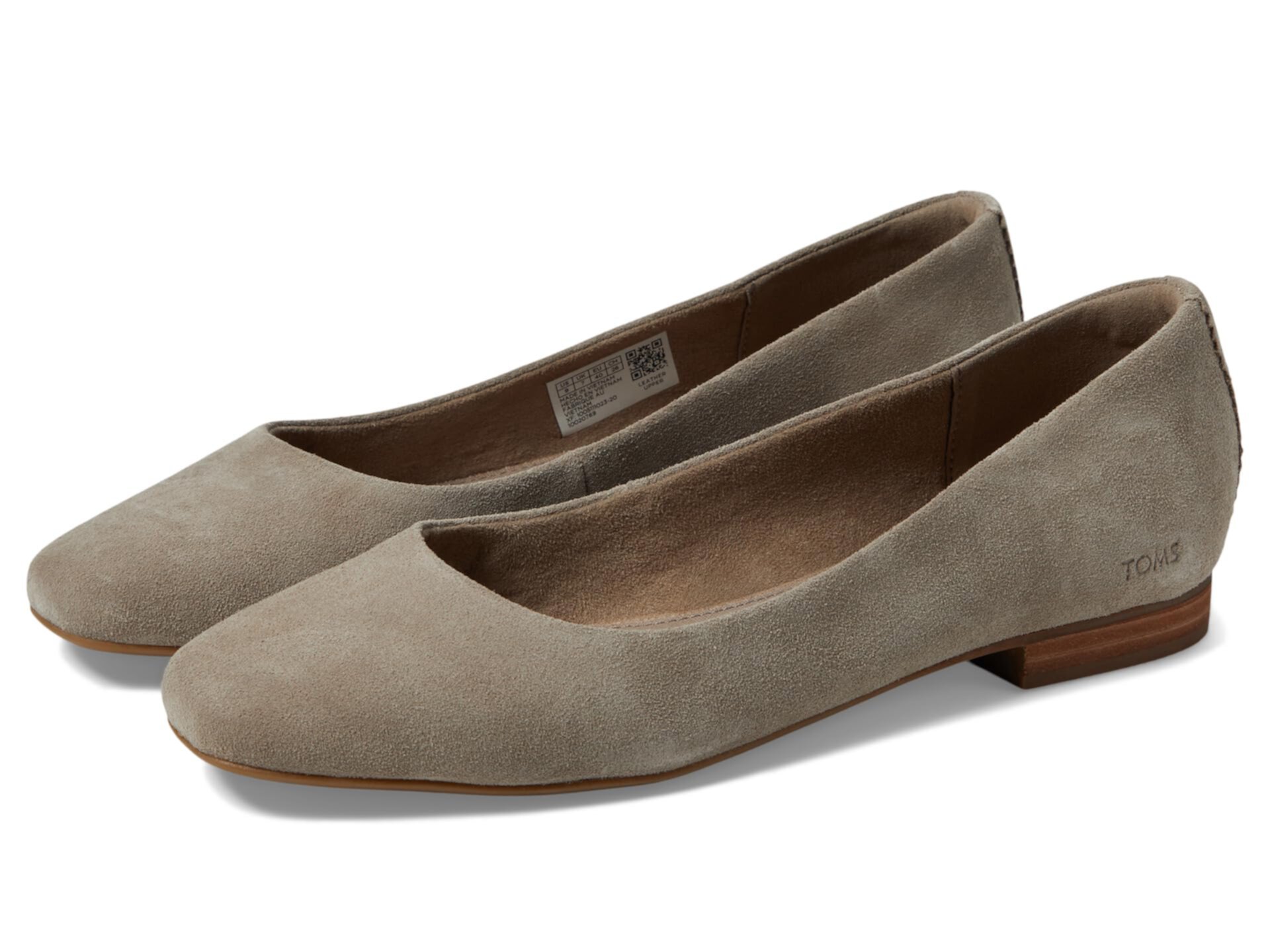 Туфли TOMS Briella с вкладкой OrthoLite Eco® и замшевым верхом для стильного комфорта Toms