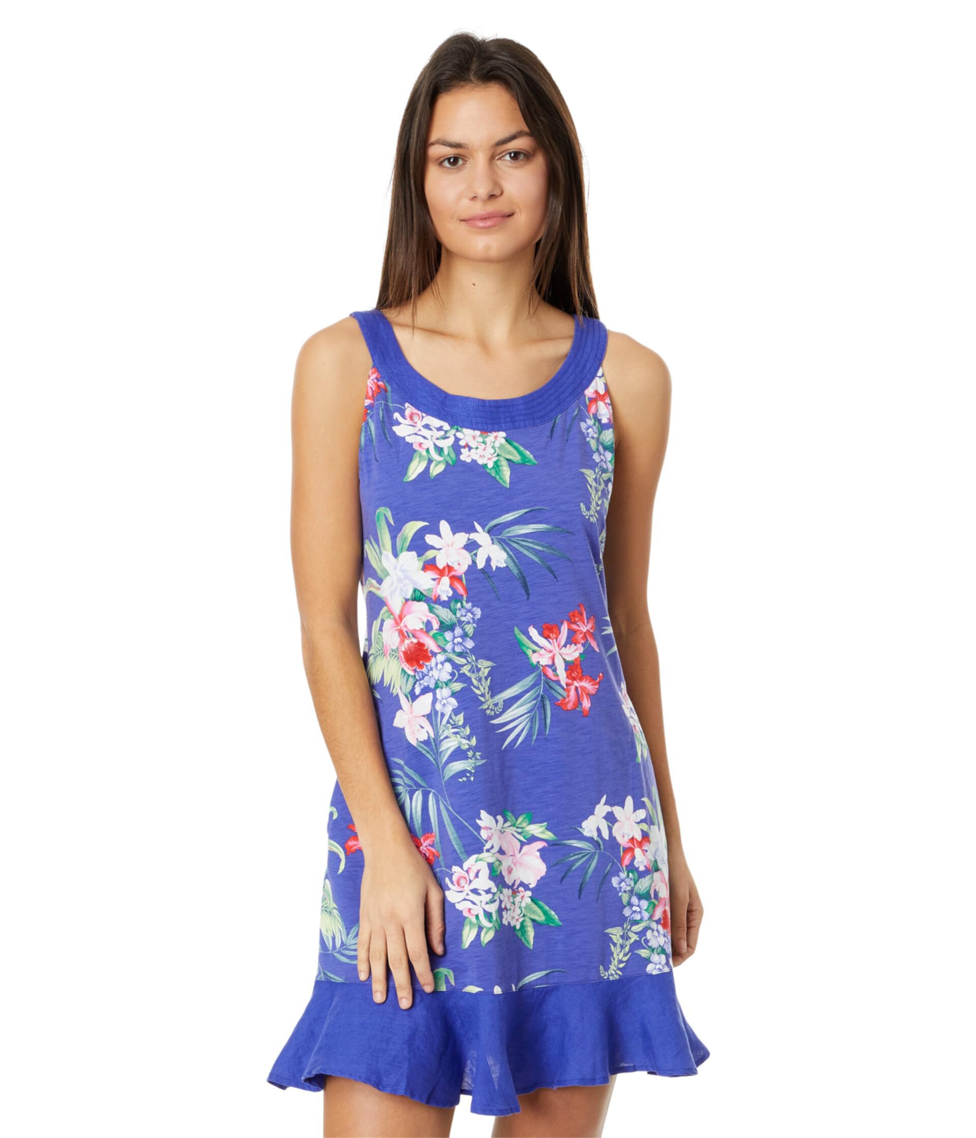 Платье Marina с цветочным принтом Tommy Bahama