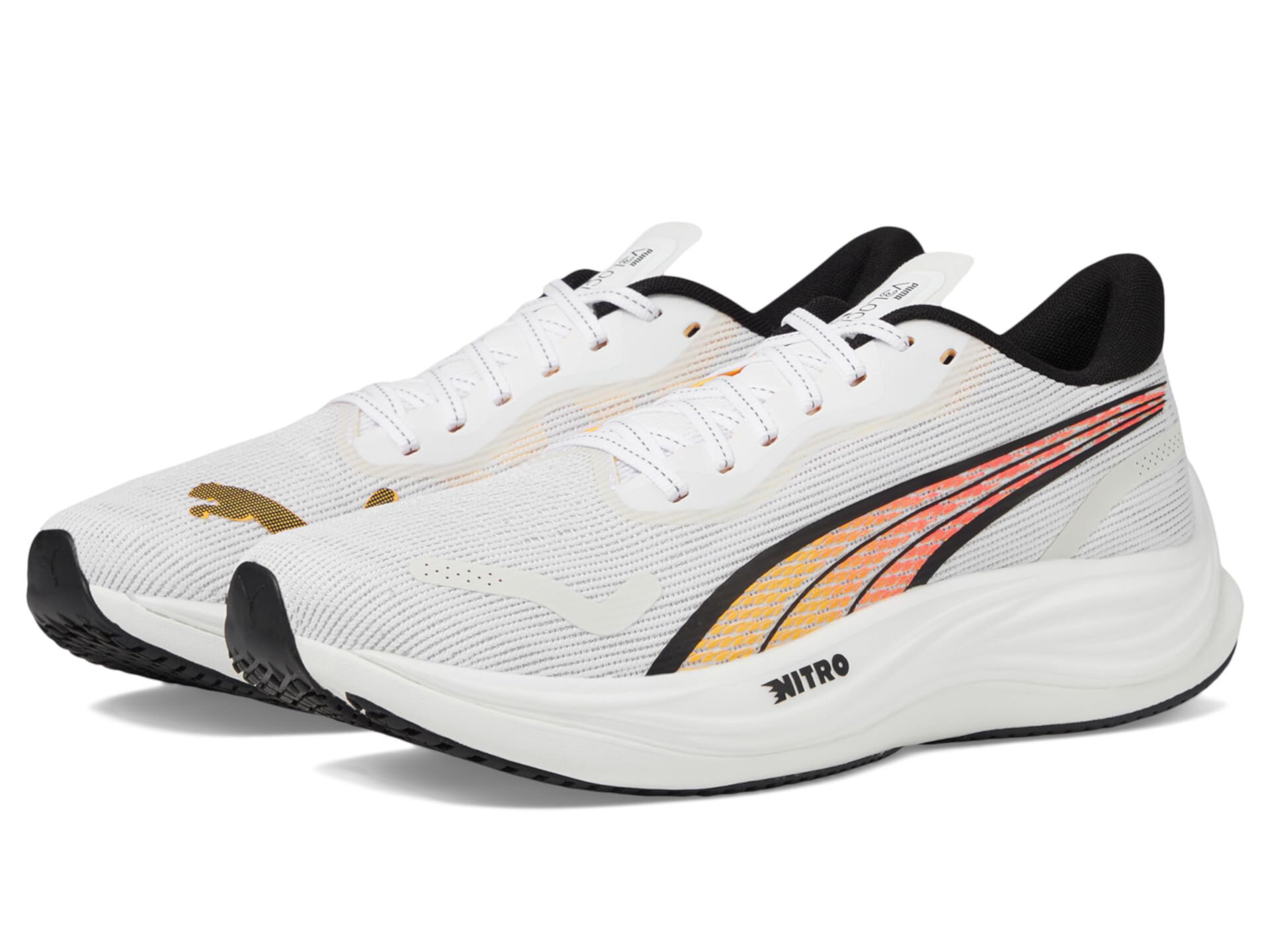 Кроссовки Puma Velocity Nitro 3 с текстильным верхом и резиновой подошвой для высокой производительности Puma