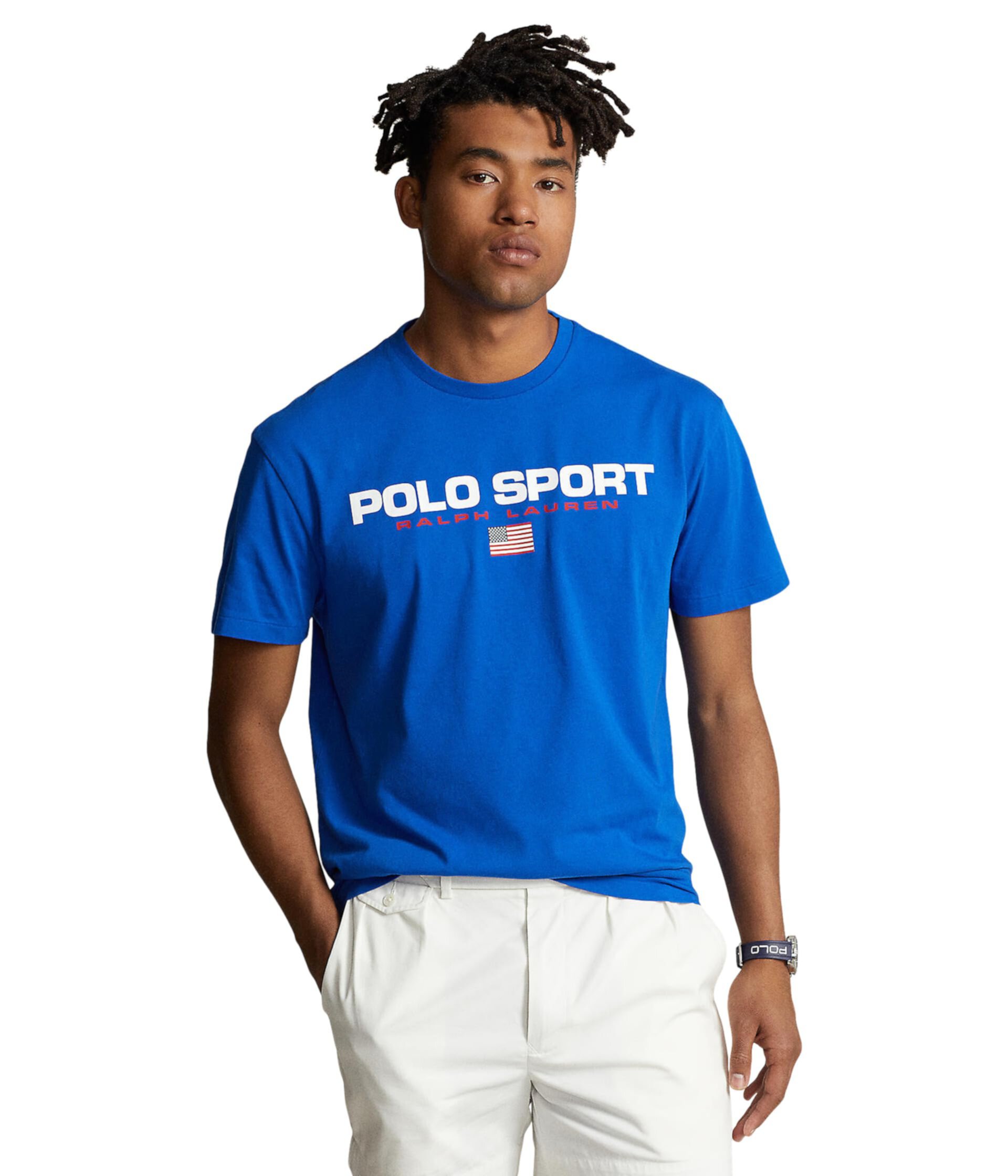 Классическая футболка Polo Sport из джерси Polo Ralph Lauren
