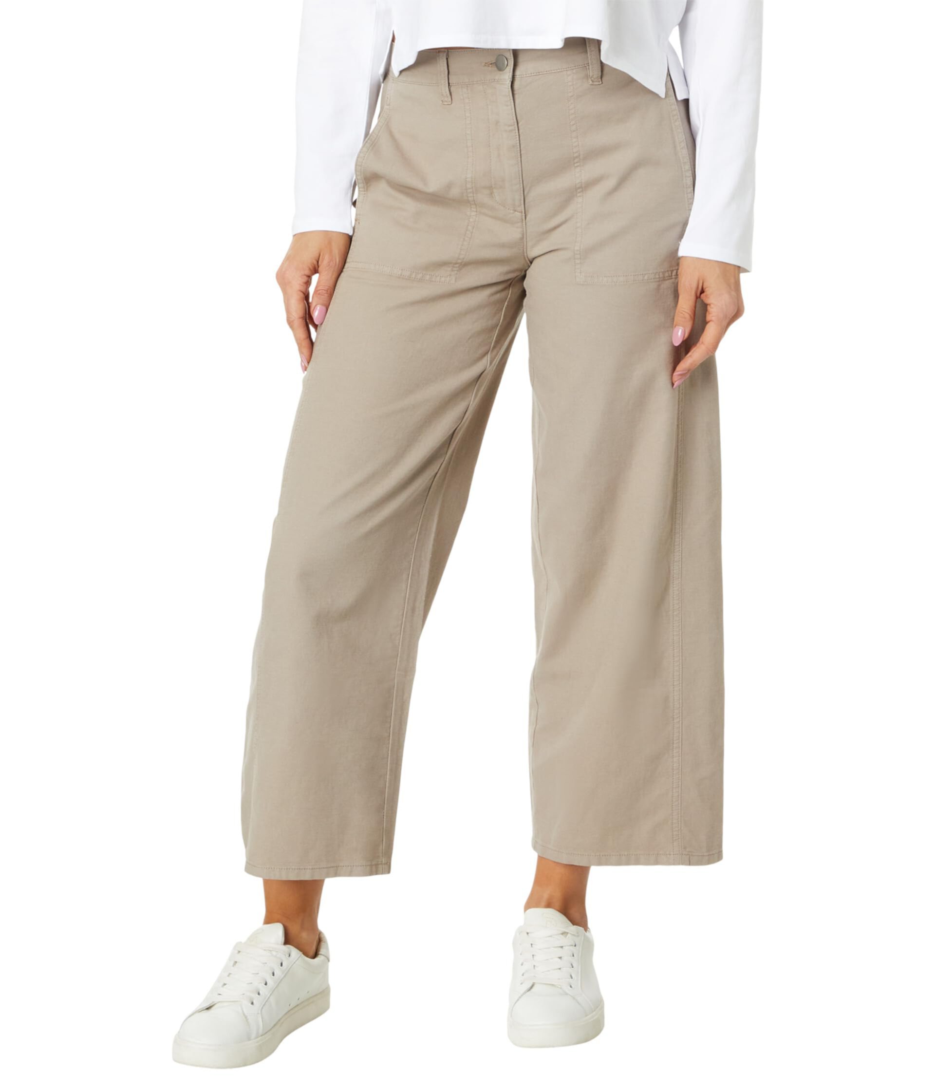 Женские Брюки Eileen Fisher Wide Ankle Pant Eileen Fisher