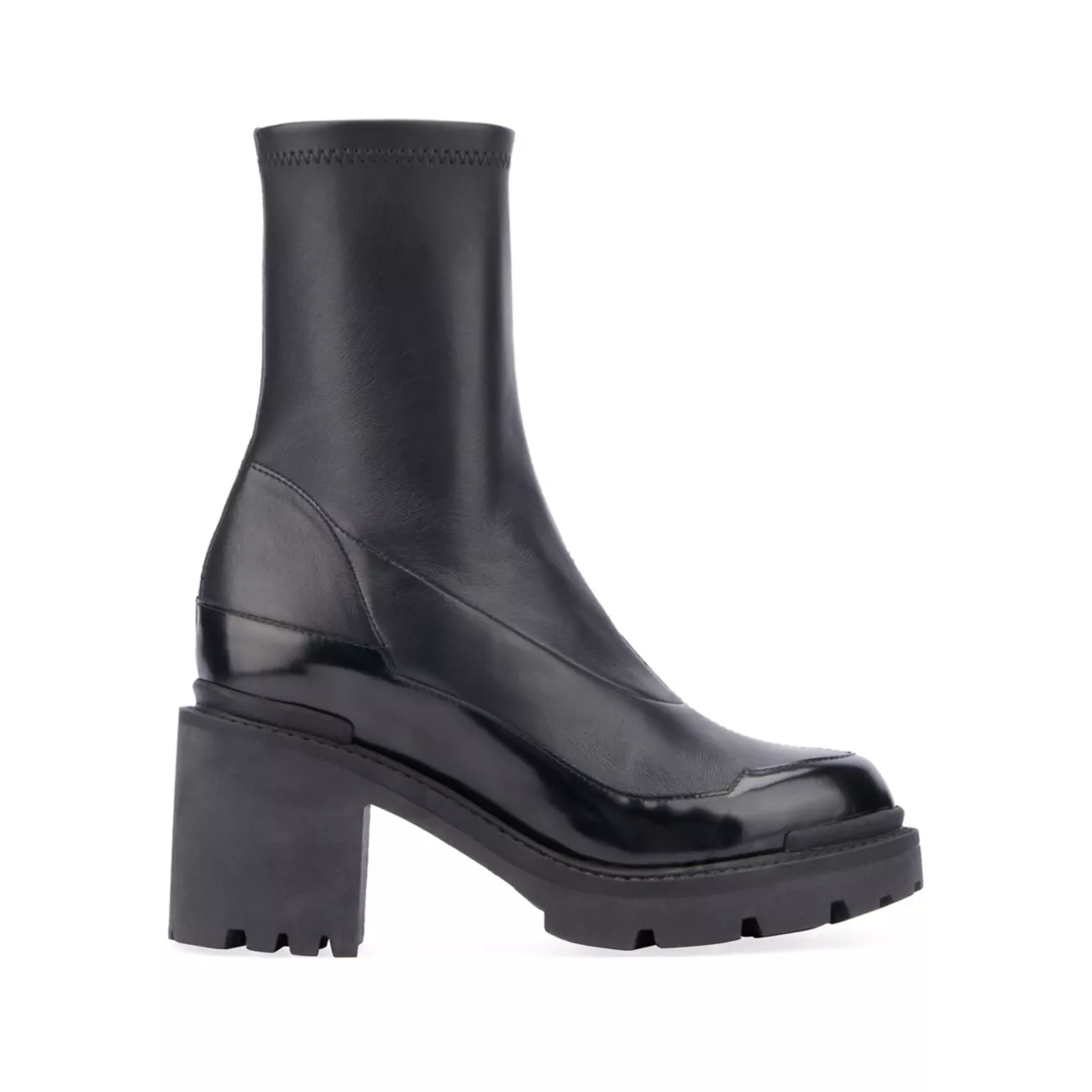Vanna 80MM Stretch Leather Ankle Boots Aquatalia