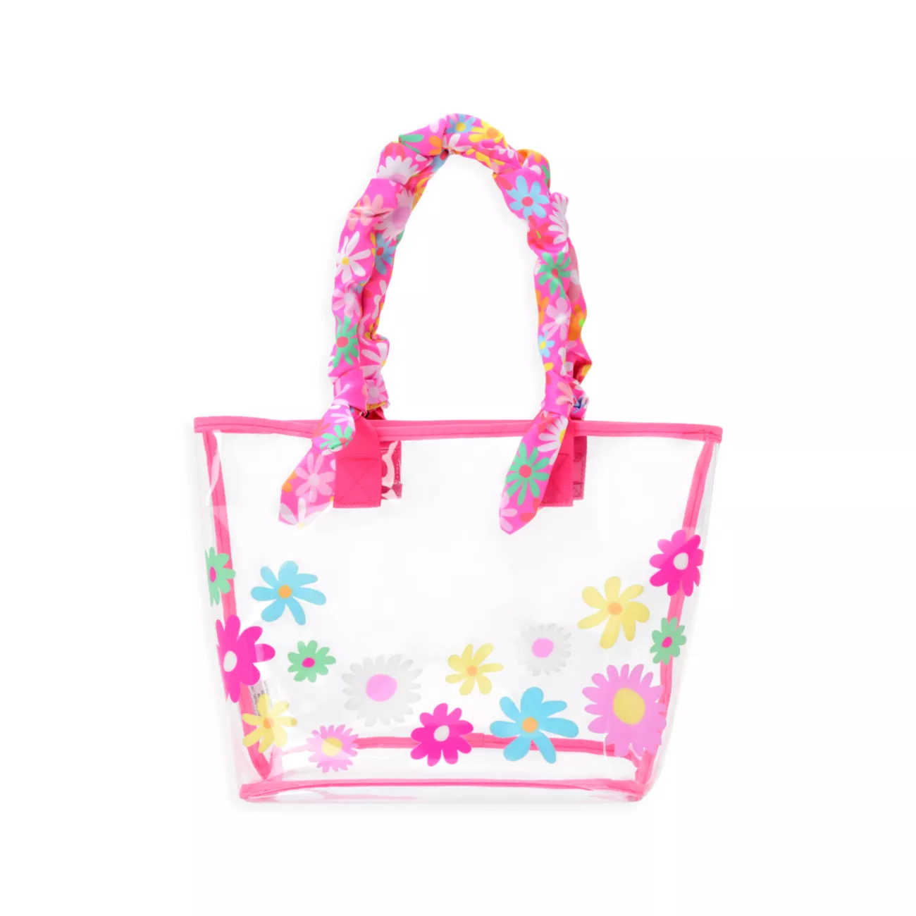 Прозрачная сумка-тоут с пышными цветами для девочек, набор из 2 предметов IScream