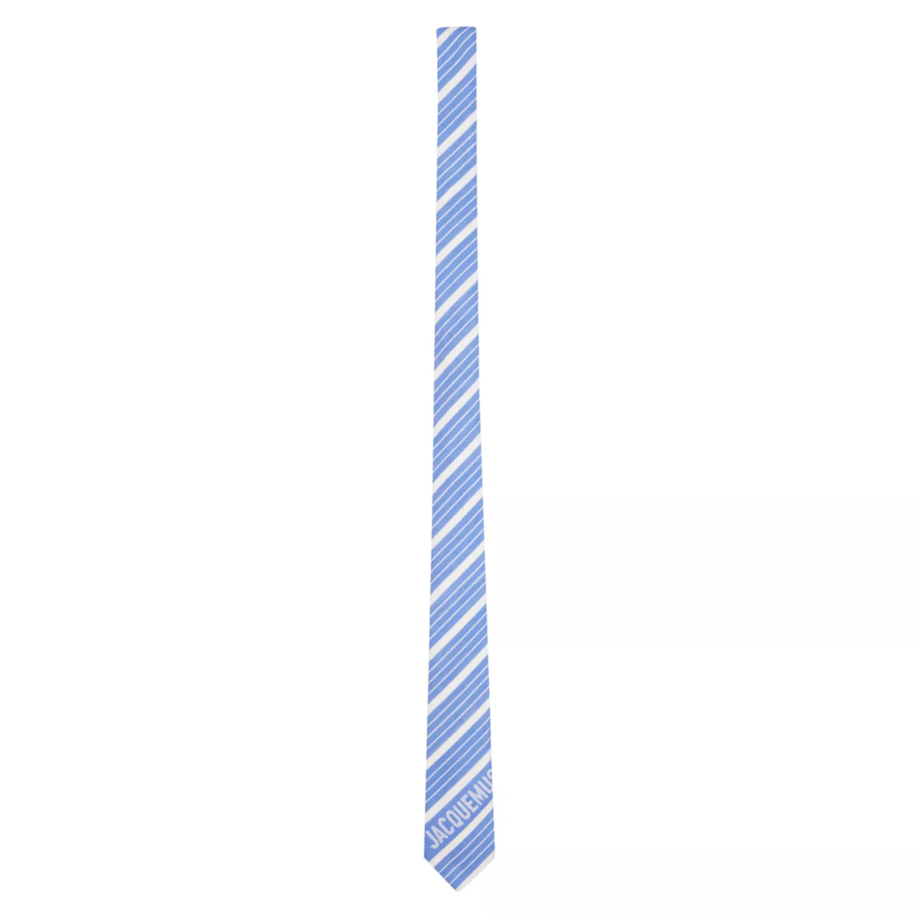 Полосатый галстук из шелковой шерсти Jacquemus