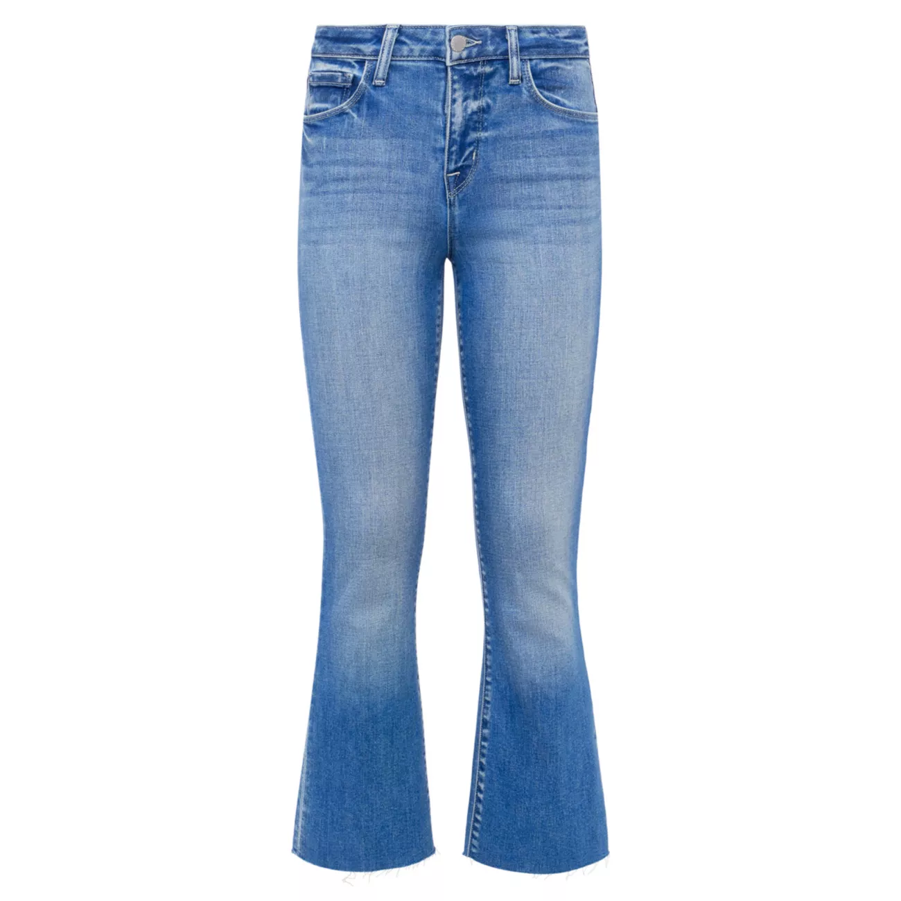 Укороченные расклешенные джинсы Kendra L'AGENCE