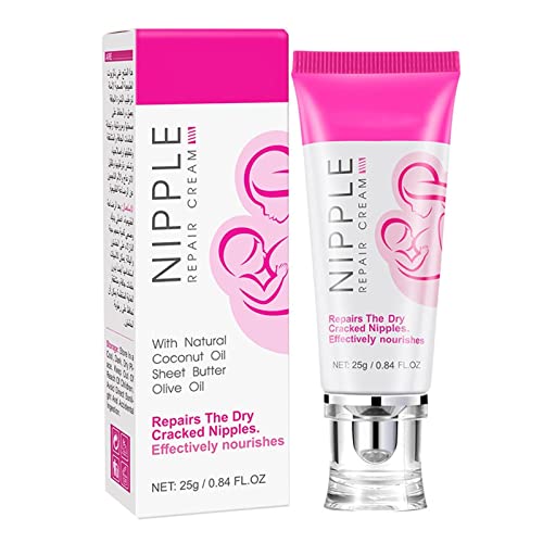 Maternity Nipple Cream Protector For Chapped Nipple Cream Lactation Moisturizing Cream Nipple Cream Effectively Nourishes And Repairs Dry And Cracked (A, One Size) Generic