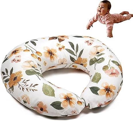 TOKZON Nursing Pillow, U Shape Nursing and Support Pillow, Soft Cover with Breathable Filling, Multifunctional Support Cushion, with Removable Nursing Pillow Cover, Machine Washable-B TOKZON