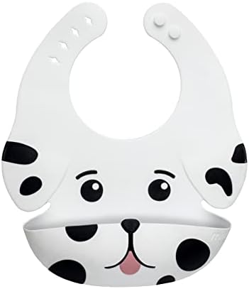 melii Silicone Weaning Bib for Babies & Toddlers, Large Food Catcher Melii