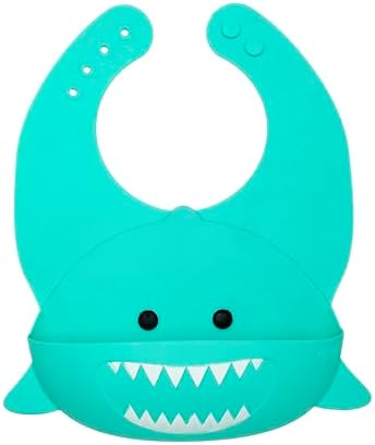 melii Silicone Weaning Bib for Babies & Toddlers, Large Food Catcher Melii