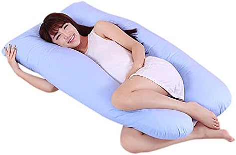 Чехол на подушку для беременных, U-образный чехол для подушки для беременных для всего тела, чехол для подушки для беременных и беременных, наволочка для сна, U-образный чехол для подушки (только чехол) JZENZERO