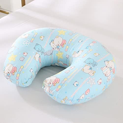 TOKZON U Shaped Nursing Pillow, Breastfeeding Pillows, Multifunctional Baby Lounger Supporting, Detachable Washable Nursing Pillow for Breastfeeding, for Breastfeeding Moms-D TOKZON