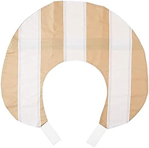 Bacati — только чехол для подушки для кормления Metro Khaki/White/Chocolate Bacati