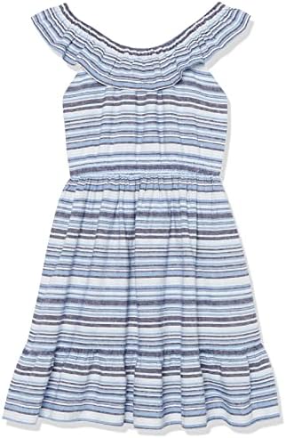 Gymboree, платье с короткими рукавами, праздничный синий — для малышей, 3–6 месяцев Gymboree