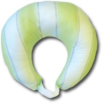 Bacati — Метро-лайм/белый/шоколадный вкладыш для подушки для кормления со съемным чехлом на молнии в комплекте Bacati