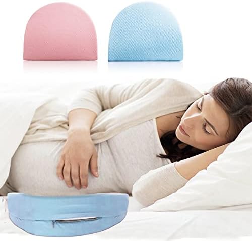 Подушки для беременных, подушки из пены с эффектом памяти, необходимые вещи для беременных, подушка на танкетке, боковая подушка для сна, охлаждающая подушка со съемным моющимся чехлом из модального хлопка, подушки для сна для беременных, (розовые) Generic