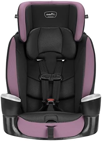 Evenflo Maestro Sport, трансформируемое автокресло-бустер, лицом вперед, высокая спинка, 5-точечные ремни безопасности, для детей от 2 до 8 лет, розовый Уитни Evenflo