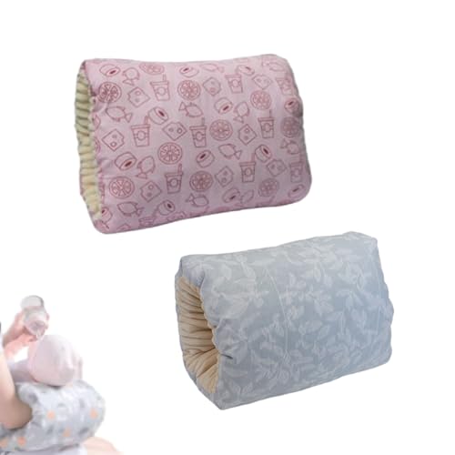 PARWENE Cozy Cradle Arm Pillow, Plush Head Support Arm Nursing Pillow for Breastfeeding & Bottle Feeding (C) PARWENE