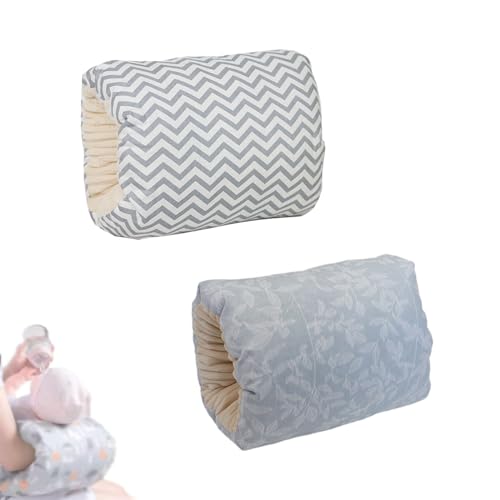 PARWENE Cozy Cradle Arm Pillow, Plush Head Support Arm Nursing Pillow for Breastfeeding & Bottle Feeding (C) PARWENE