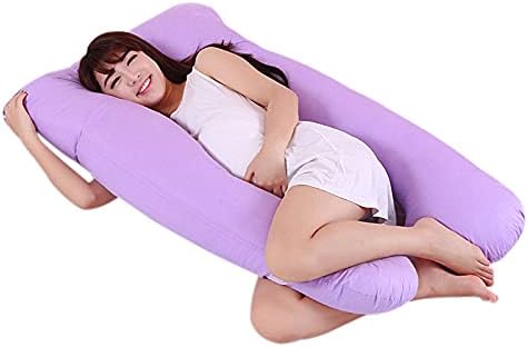 Чехол на подушку для беременных, U-образный чехол для подушки для беременных для всего тела, чехол для подушки для беременных и парней, наволочка для сна, U-образный чехол для подушки (только чехол) JZENZERO