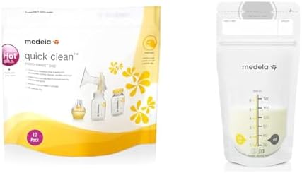 Пакеты Medela Quick Clean MicroSteam и пакеты для хранения грудного молока Medela