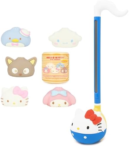 Мягкая игрушка Otamatone Hello Kitty + Sanrio в капсуле, набор из 1 предмета Otamatone