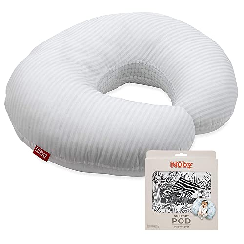 Подушка для кормления и поддержки младенцев Dr. Talbot's Support Pod с крышкой для лица животного NUBY