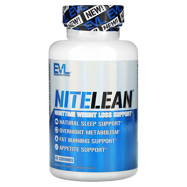 NiteLean, 45 растительных капсул EVLution Nutrition