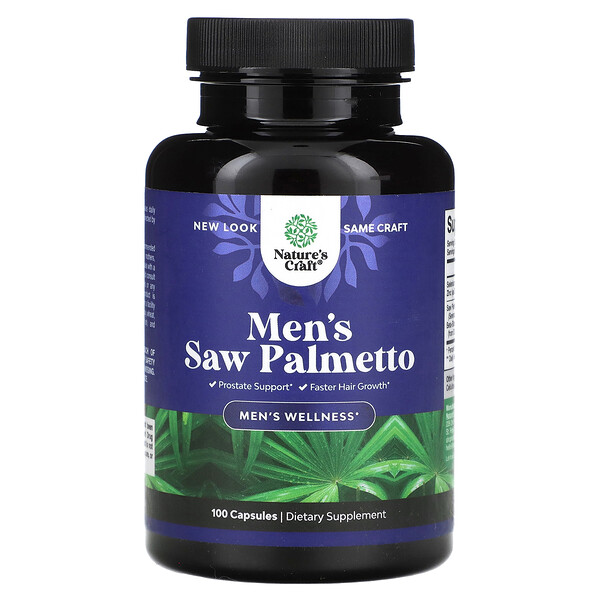 Men's Saw Palmetto , 100 Capsules (Капсулы) Nature's Craft