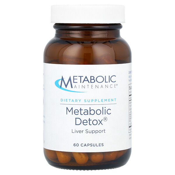 Метаболический детокс, 60 капсул Metabolic Maintenance