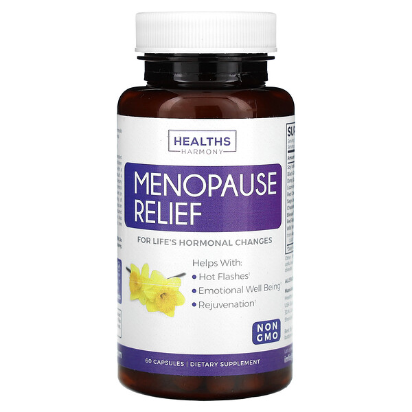 Menopause Relief, 60 Capsules (Капсулы) Healths Harmony