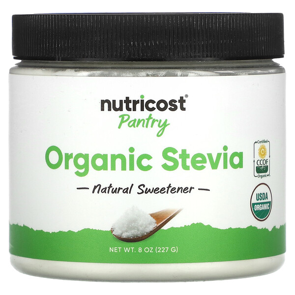 Pantry, Organic Stevia, 8 oz (227 g) Nutricost
