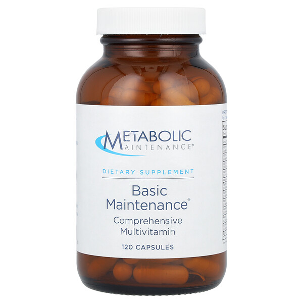 Базовое обслуживание, 120 капсул Metabolic Maintenance