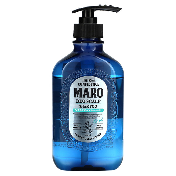 Deo Scalp Shampoo , Cool, 13.5 fl oz (400 ml) Maro