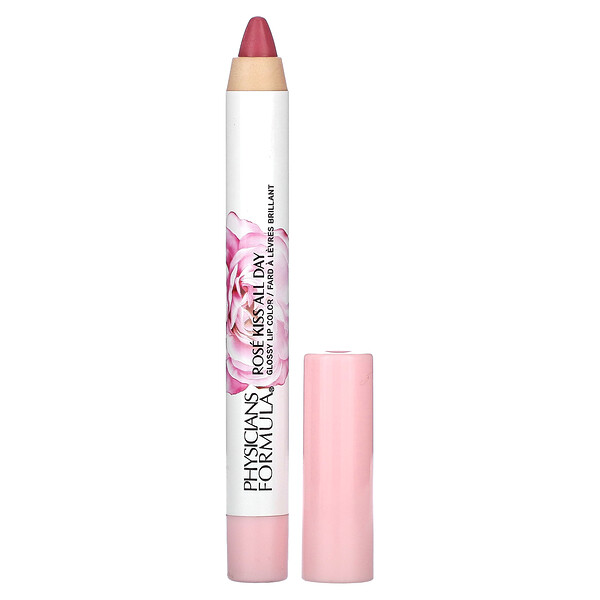 Rosé Kiss All Day, Блестящая помада для губ, «Свидание вслепую», 0,15 унции (4,3 г) Physicians Formula