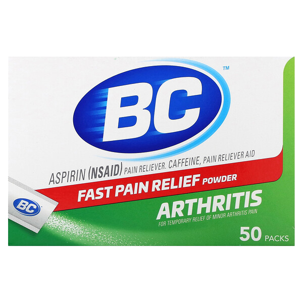 Порошок для облегчения боли при артрите - 50 пакетиков - BC BC