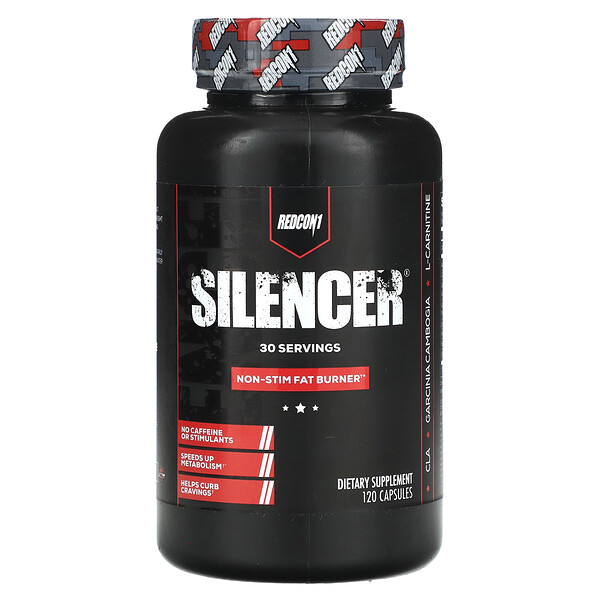 Silencer, Non-Stim Fat Burner, 120 Capsules (Капсулы) Redcon1