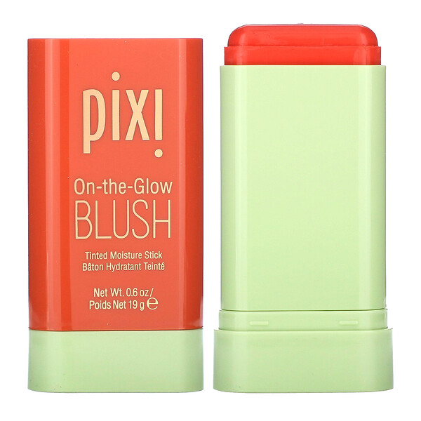 On-the-Glow Blush, Tinted Moisture Stick, Juicy, 0.6 oz (19 g) Pixi