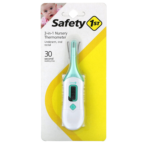 Комплект для ухода и первой помощи Safety 1st 3-in-1 термометр, 1 шт Safety 1st