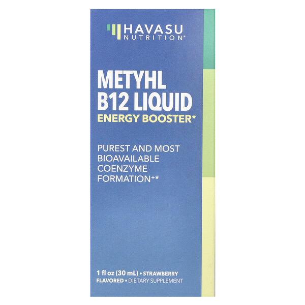 Vitamin B12 Weight Management, Liquid (Жидкость) Blend, Berry, 7.6 fl oz (Жидкие унции) (225 ml) Havasu Nutrition