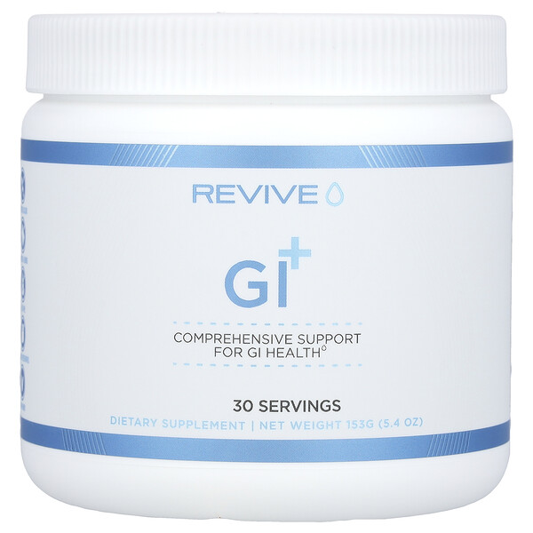 GI+, 5,4 унции (153 г) Revive MD Supplement Company LLC