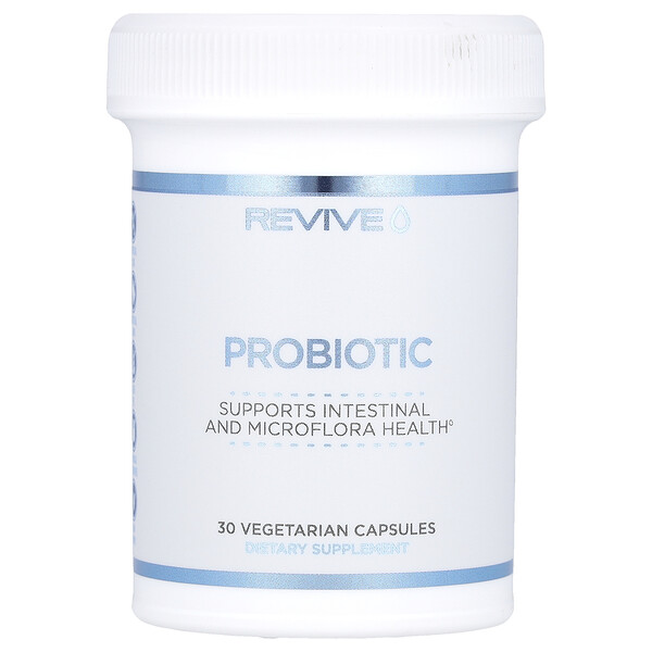 Пробиотик, 30 вегетарианских капсул Revive MD Supplement Company LLC