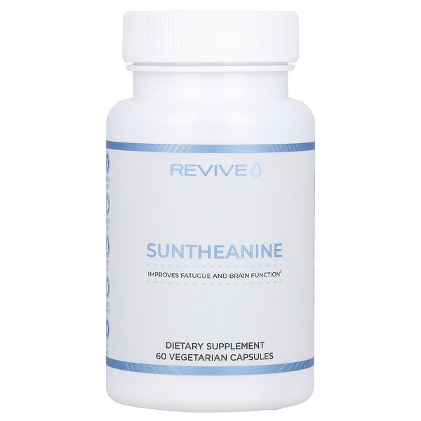Suntheanine, 60 вегетарианских капсул RéVive