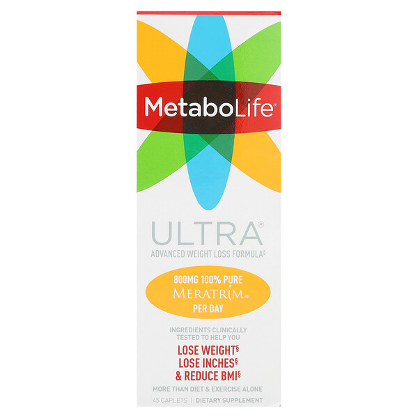 Ultra Advanced Weight Loss Formula , 45 Caplets Metabolife