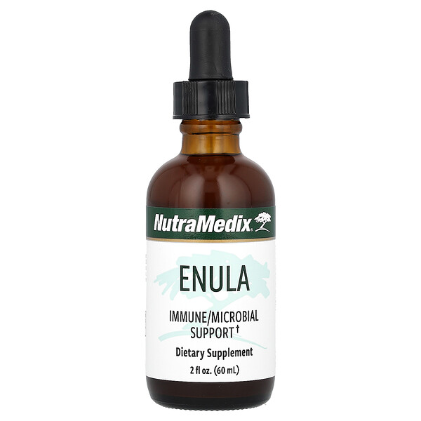 Enula, Иммунная/микробная поддержка, 2 жидких унции (60 мл) NutraMedix