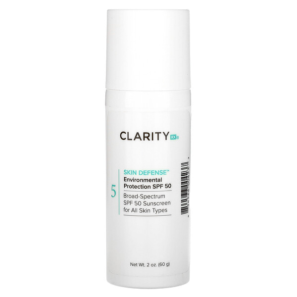 Skin Defense, Environmental Protection SPF 50, 2 oz (60 g) ClarityRx