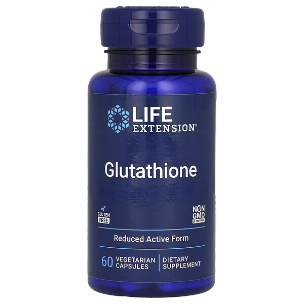 L-Глутатион - 60 вегетарианских капсул - Life Extension Life Extension