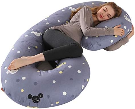 N/Q Full Body Pregnancy Pillow - Large U Shaped Pillow, Maternity Support Pillow for Sleeping, Cushion & Pillow for Pregnant Women,I N/Q